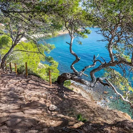 펜션 Bas De Jardin Plein Sud Proche Clim-wifi 생 망드리에 쉬르 메르